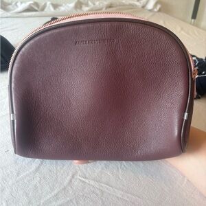 Aimee Kestenberg Leather Travel Pouch in Burgundy